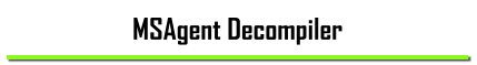 MSAgent Decompiler